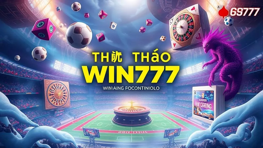 Khám Phá Thể Thao WIN777 - Nền Tảng Cá Cược Thể Thao Đẳng Cấp Và Đáng Tin Cậy